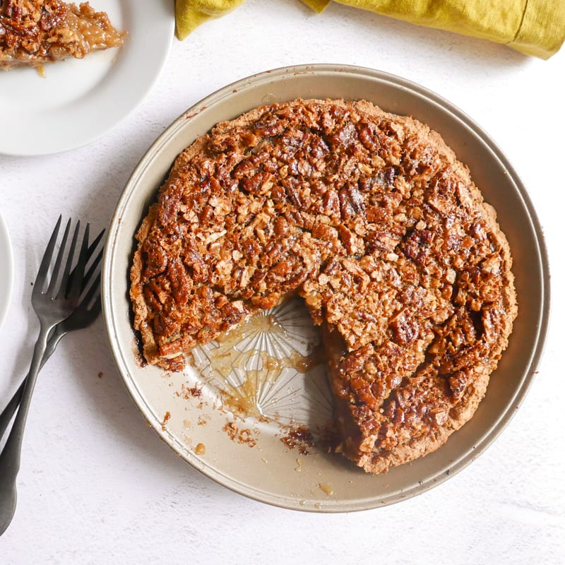Photo of Pecan pie with chickpea crust by WW