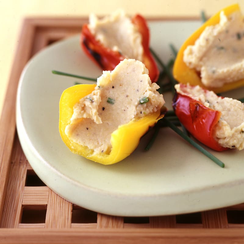 Photo of Grilled Baby Peppers Stuffed with Garlic-Bean Puree by WW