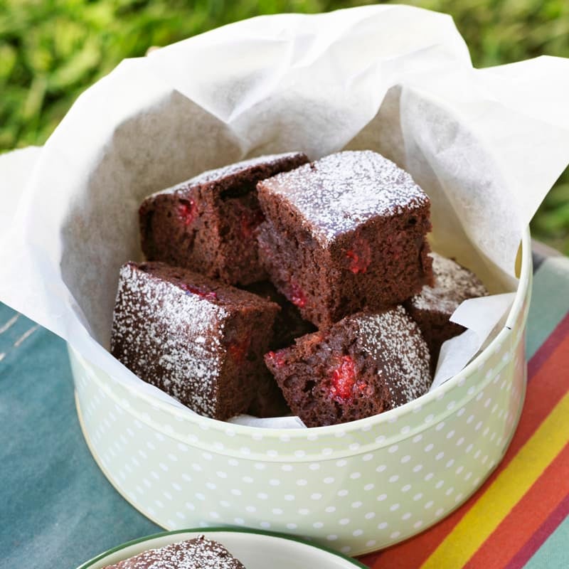 Photo of Chocolate and raspberry brownies by WW