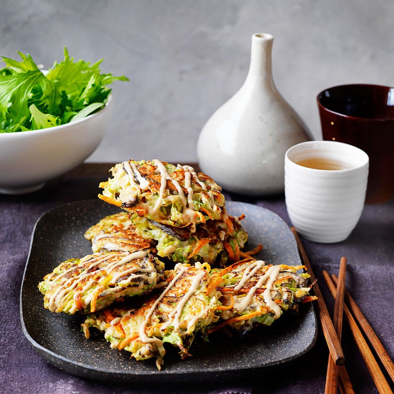 Photo of Okonomiyaki (Japanese pancake) by WW