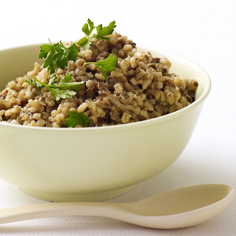 Photo of Barley with mushrooms and onions by WW