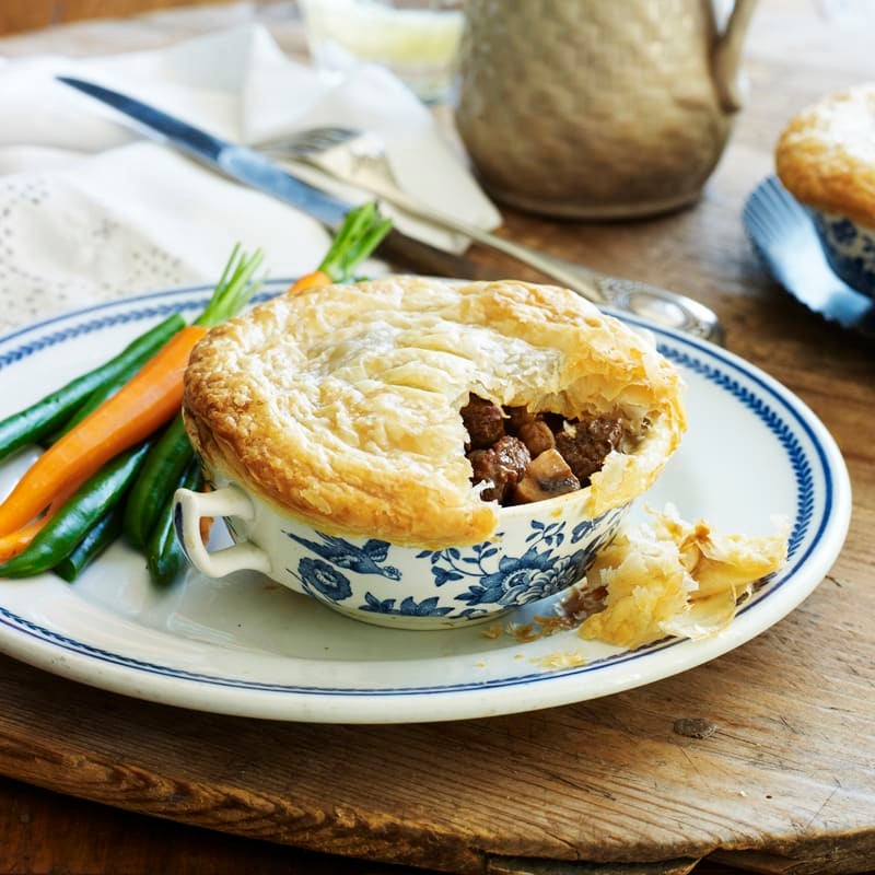 Photo of Beef, red wine and mushroom pies by WW