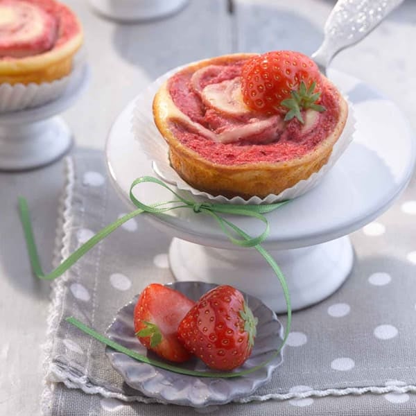 Foto Strawberry-Cheesecake-Muffins von WW