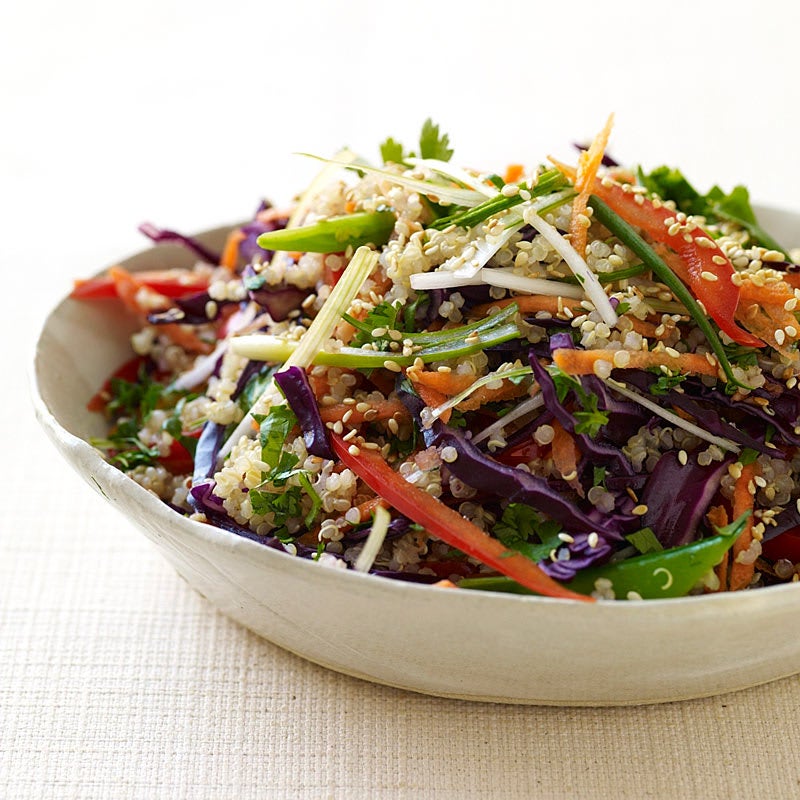 Photo of Asian-flavored quinoa salad by WW