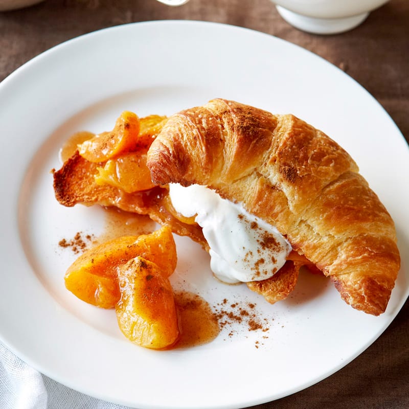 Photo of Cheat's Danish with poached apricots by WW