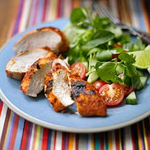 Photo of Chicken Tandoori with Mint, Cucumber and Coriander Salad by WW