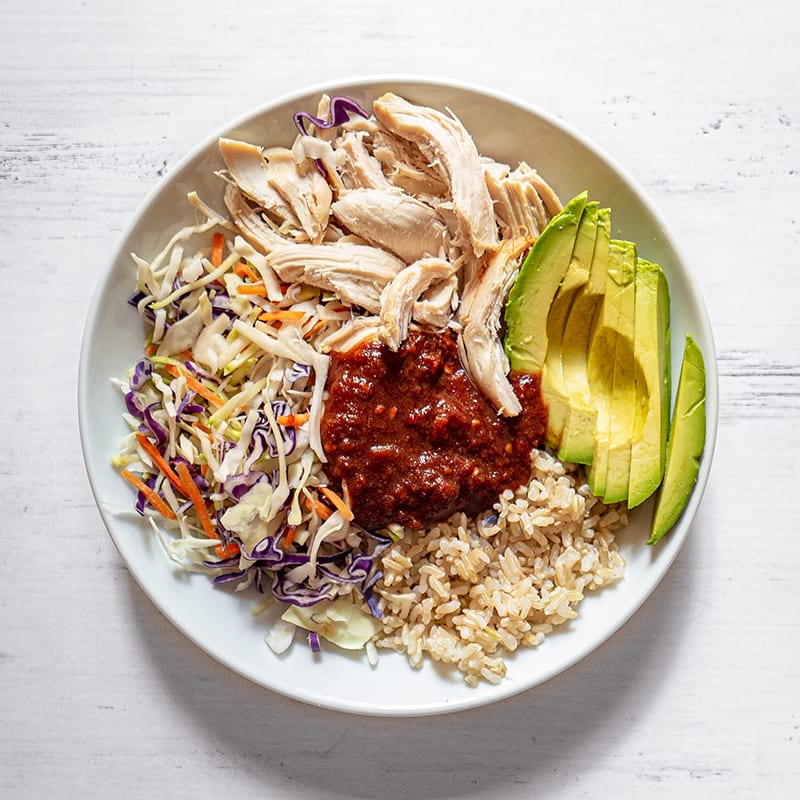Photo of Easy Chicken Taco Bowl by WW