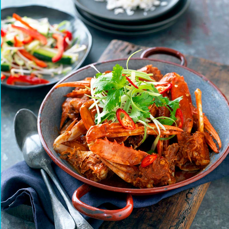 Photo of Singapore chilli crab by WW