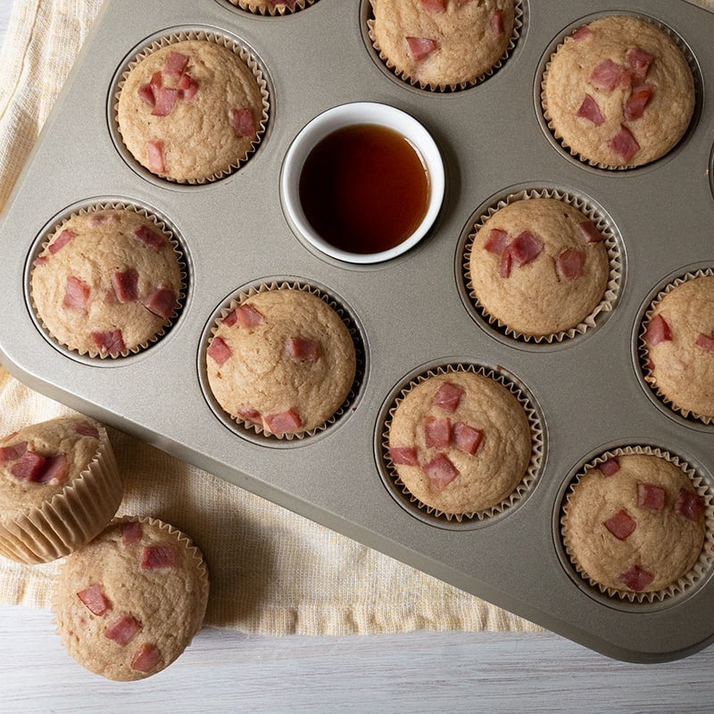 Photo of Canadian bacon pancake muffins by WW