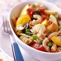 Foto van Vegetarische pasta salade door WW