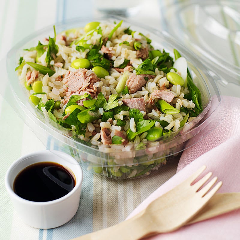 Photo of Tuna & rice salad with soya beans by WW