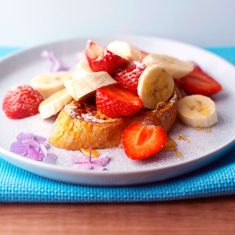 Photo of French toast with fruity honey drizzle by WW