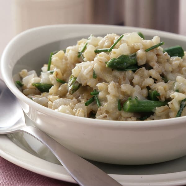 Photo of Barley-asparagus 'risotto' with balsamic vinegar by WW