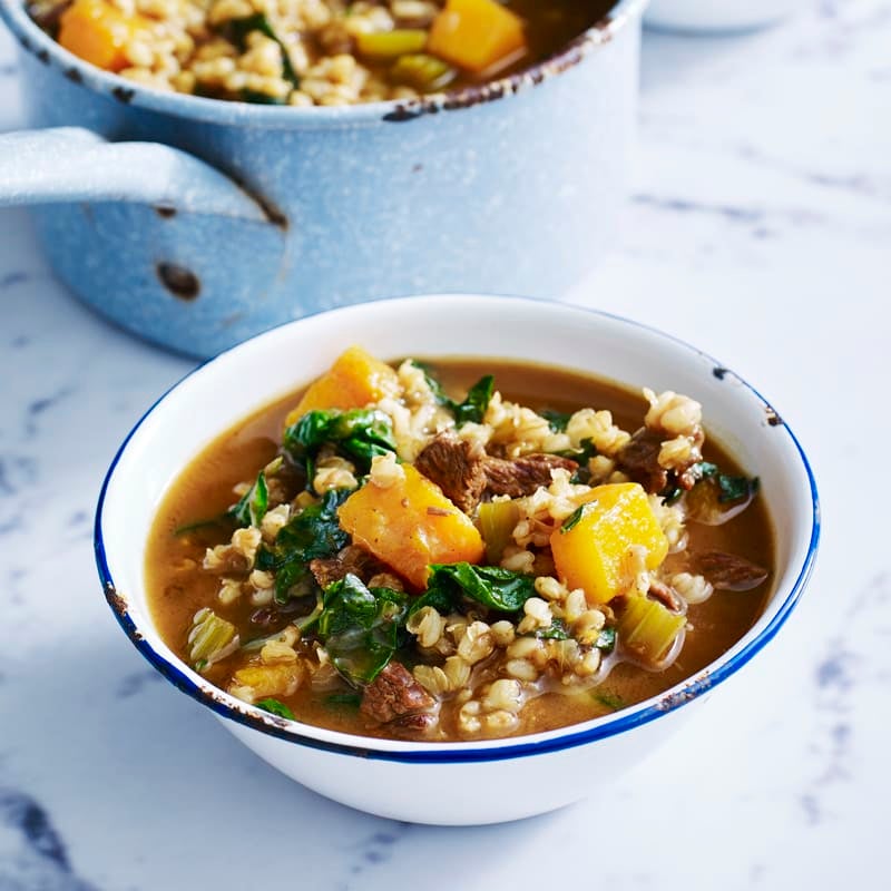 Photo of Barley and beef soup by WW