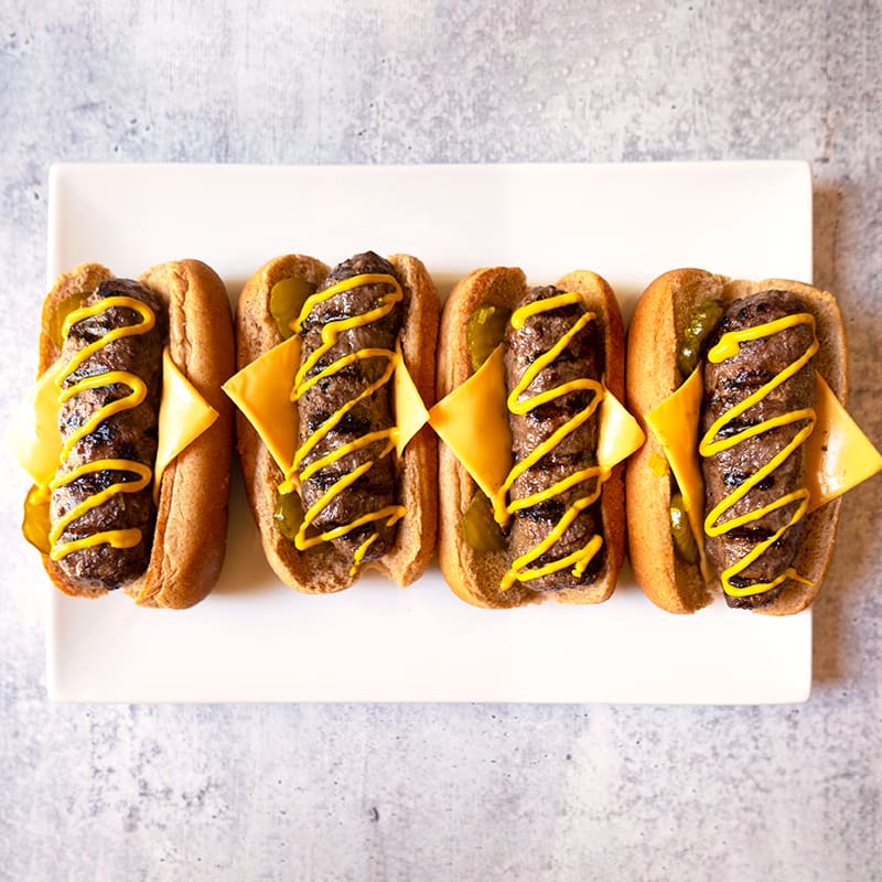 Photo of Cheeseburger Dogs by WW