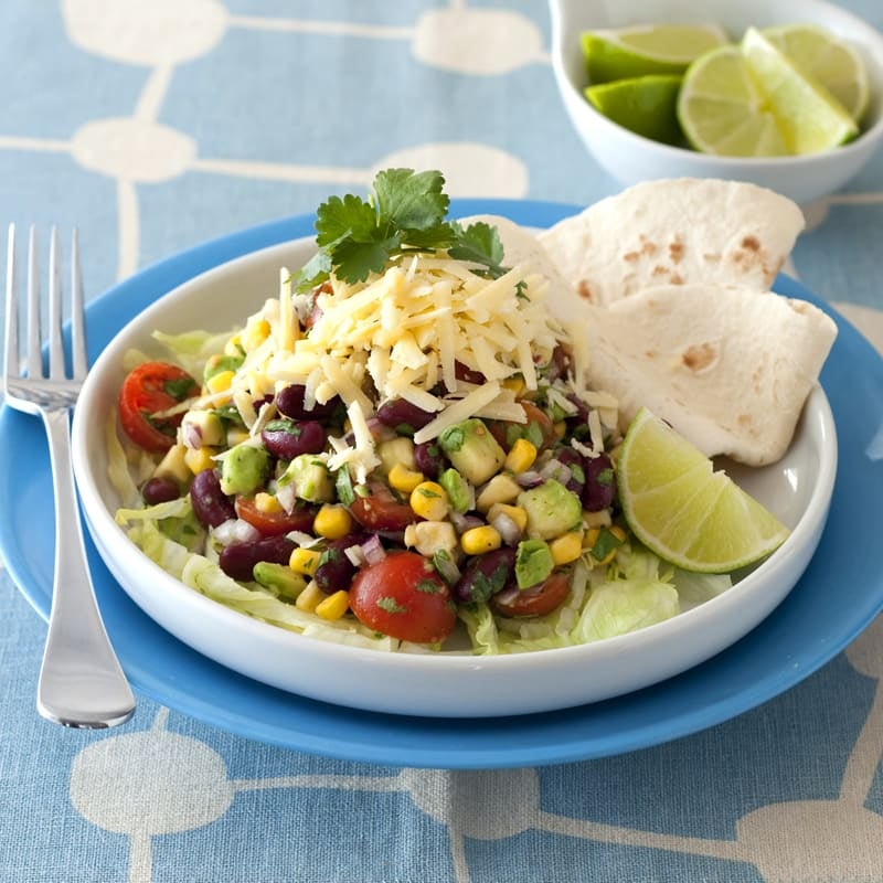 Photo of Mexican bean, corn and avocado salad by WW