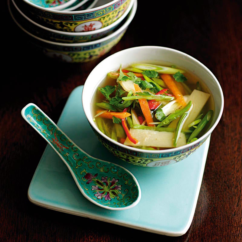 Foto Gemüse-Bambusprossen-Suppe von WW