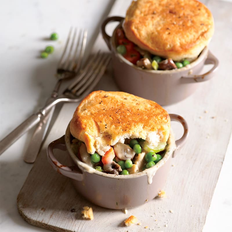 Photo of Chicken & biscuit pot pies by WW
