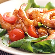 Photo of Basil and tomato shrimp salad by WW