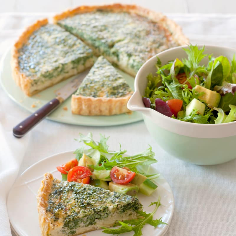 Photo of Spinach and ricotta quiche by WW