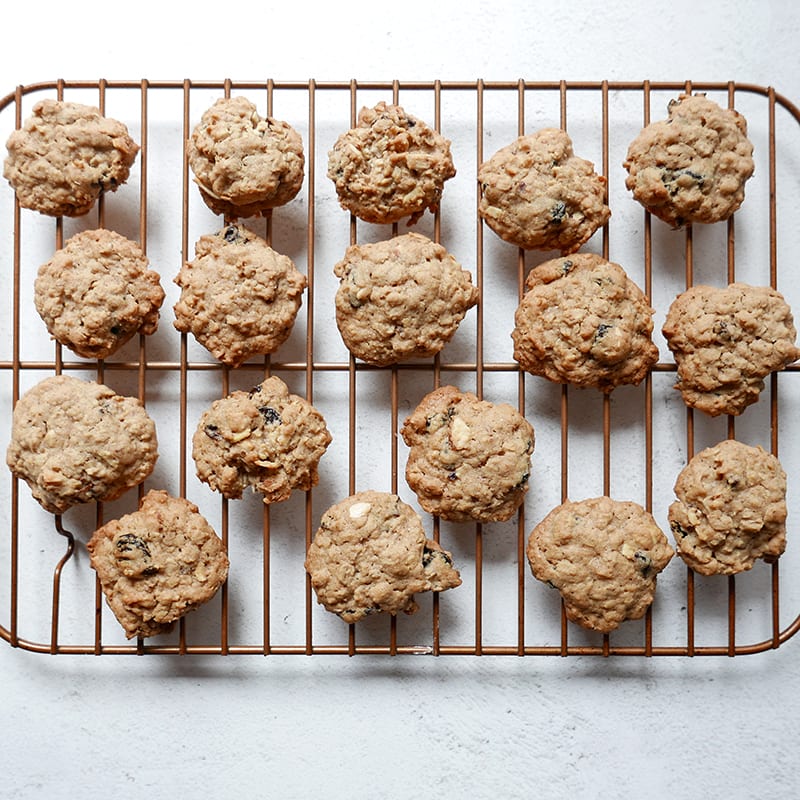 Photo of Oatmeal cookies with cherries & almonds by WW