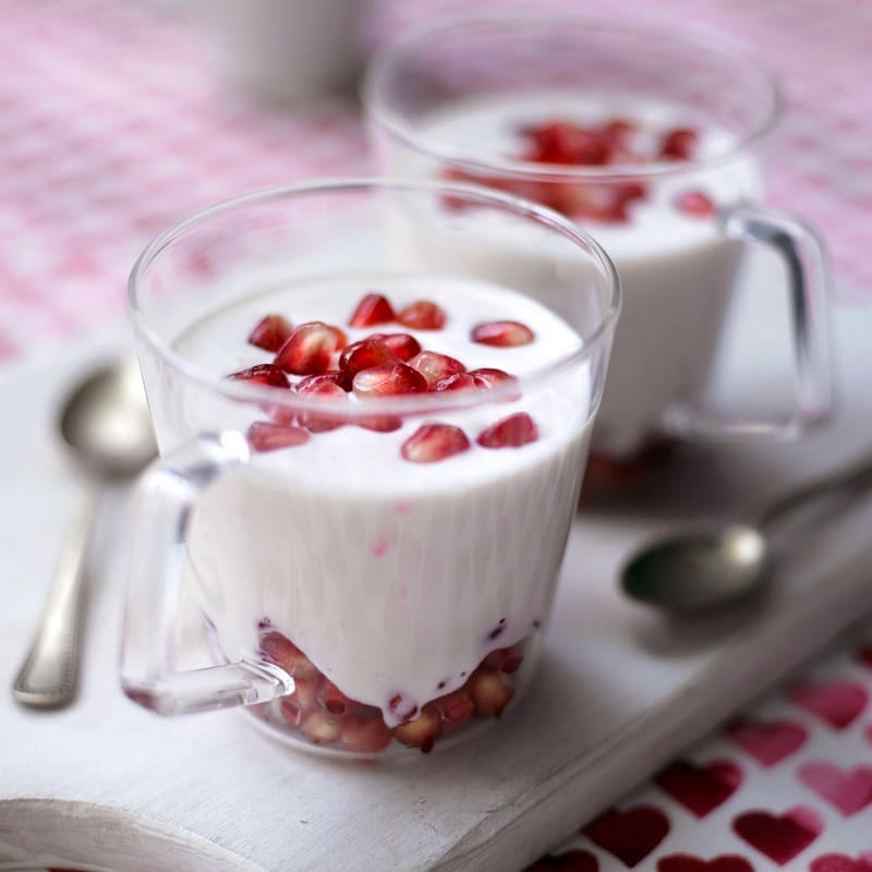 Photo of Valentine's pomegranate pudding by WW