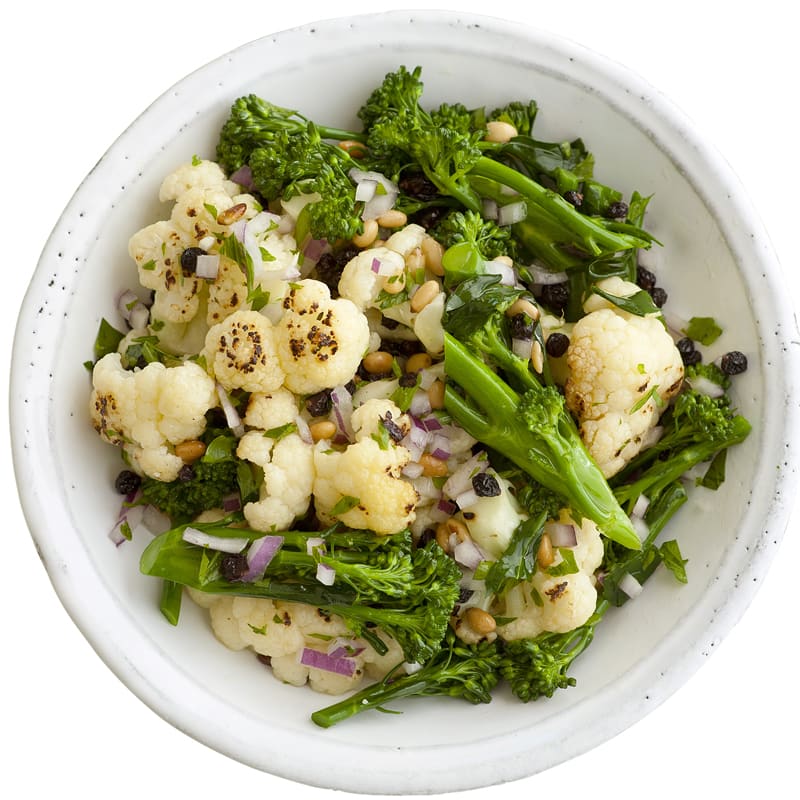 Photo of Cauliflower, broccolini, pine nut and currant salad by WW