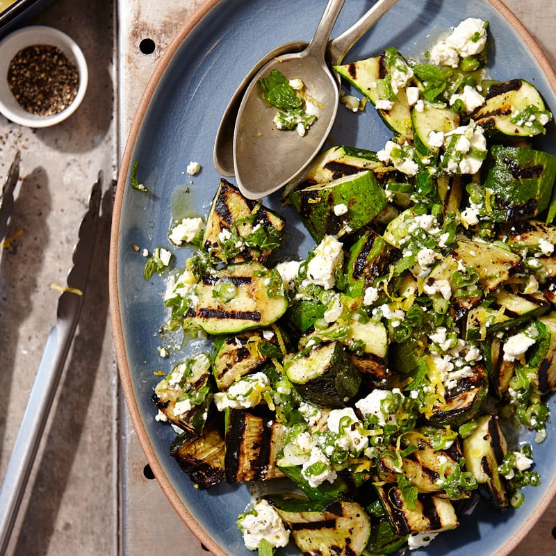 Photo of Grilled Zucchini with Lemon-Herb Feta by WW