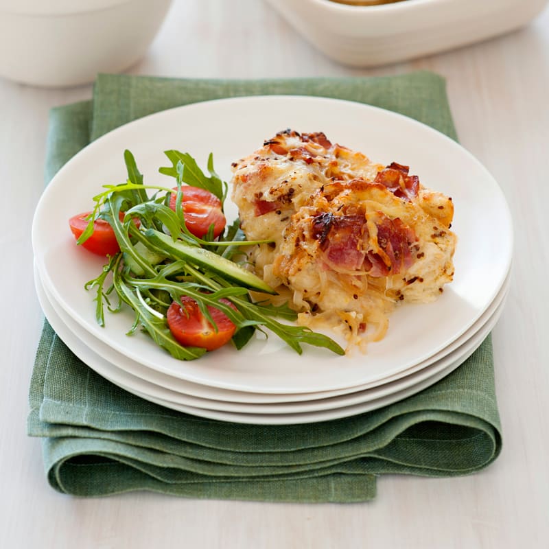 Photo of Savoury bread pudding with prosciutto by WW