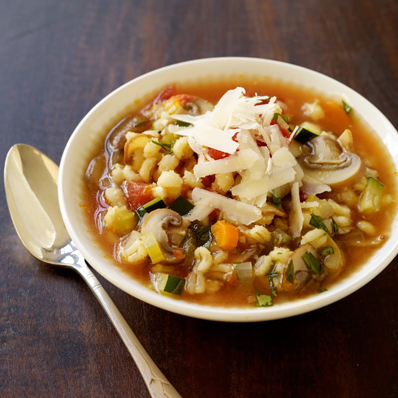 Photo of Italian-Inspired Vegetable Barley Soup by WW