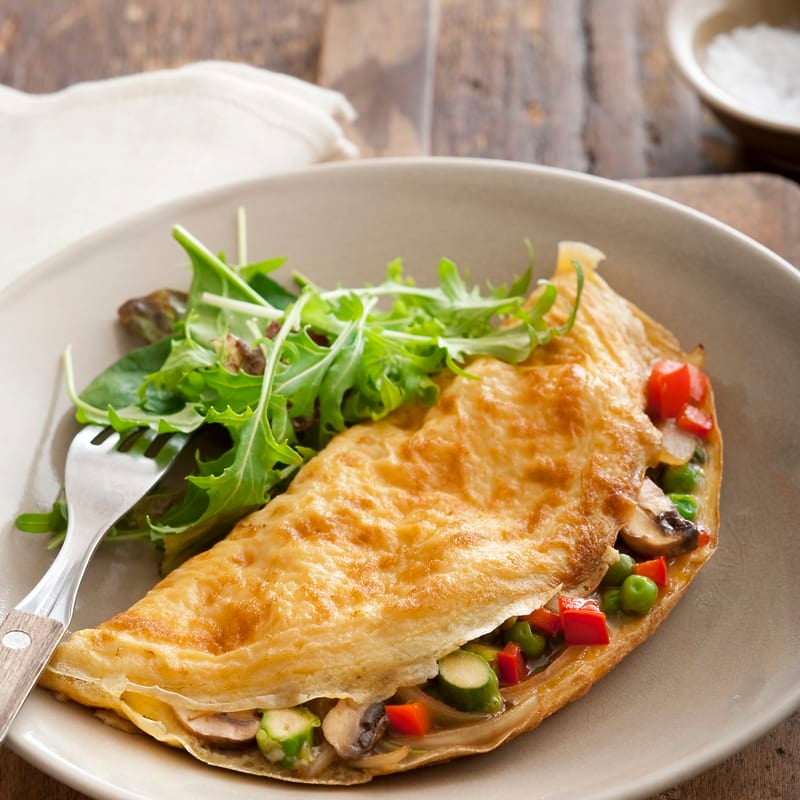 Photo of Mixed vegetable omelettes by WW