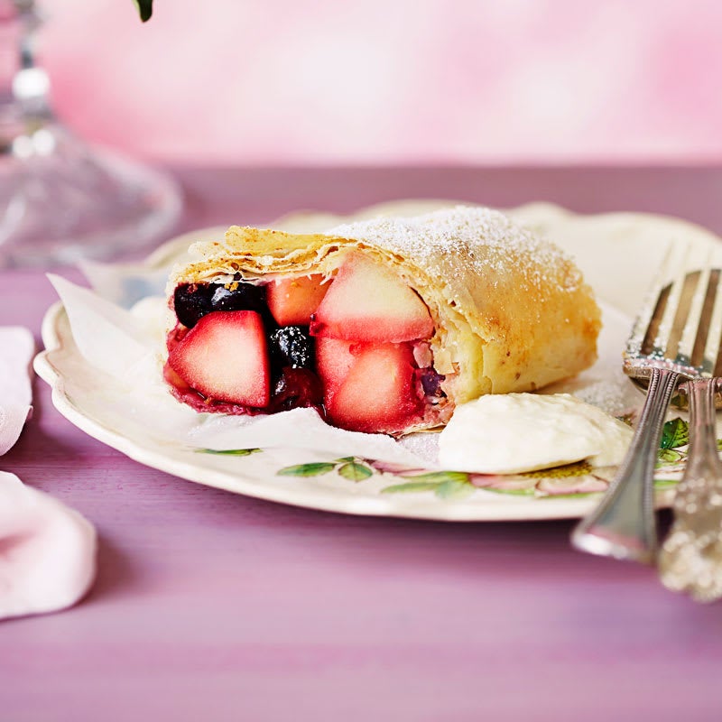 Photo of Cherry and apple strudel by WW