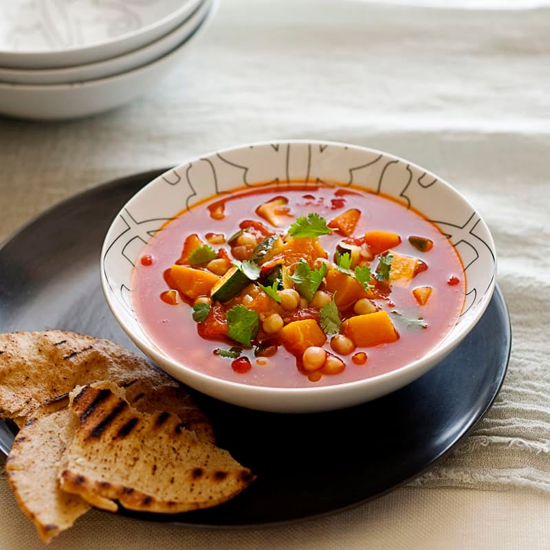 Photo of Moroccan tomato and chickpea soup by WW