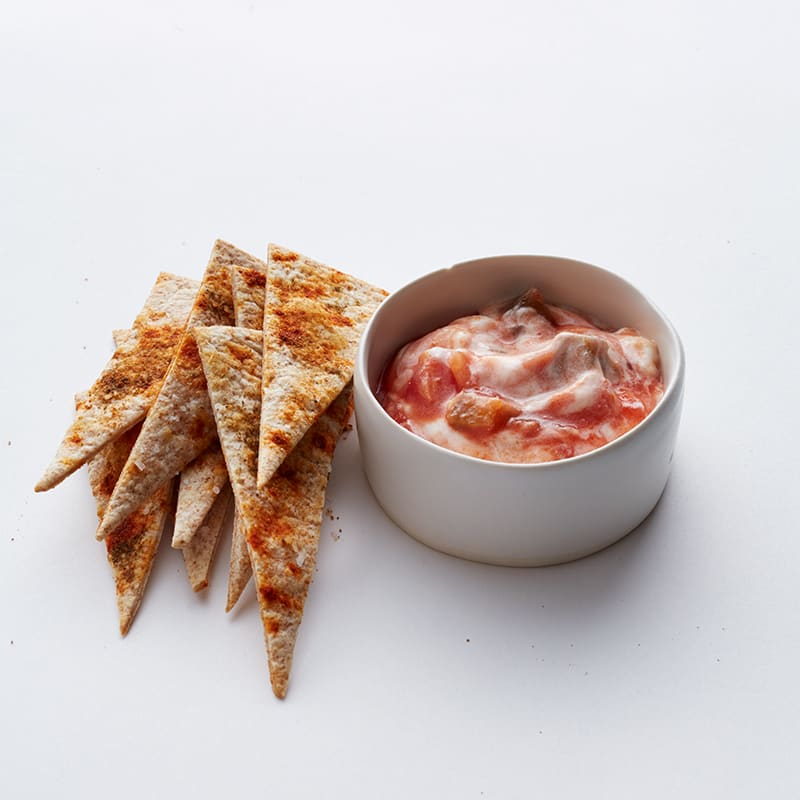 Photo of Smoky Chips with Creamy Salsa Dip by WW