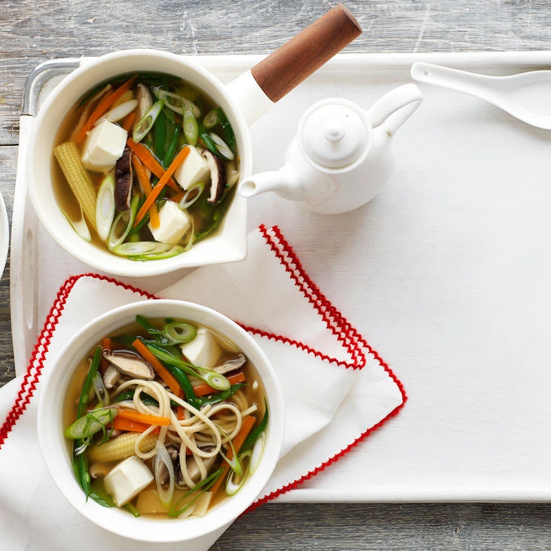 Photo of Miso and udon noodle soup by WW