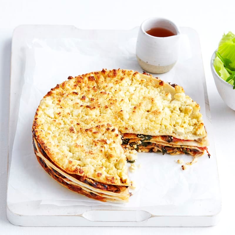 Photo of Vegetable tortilla stack by WW