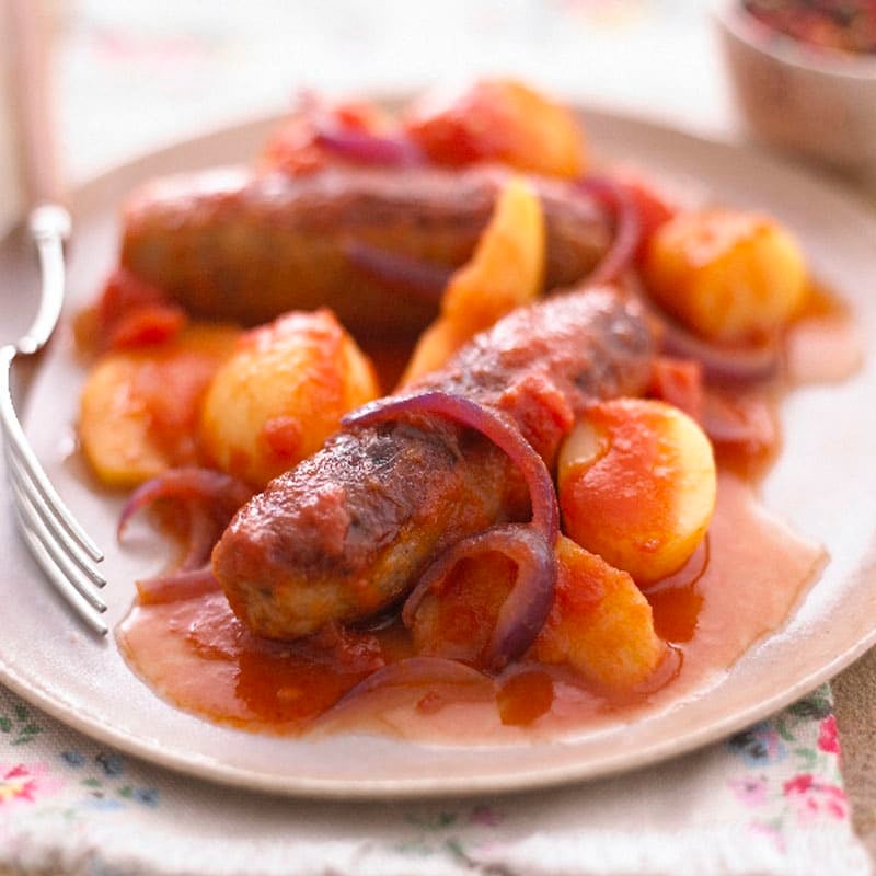 Photo of Sausage, red onion & apple casserole by WW