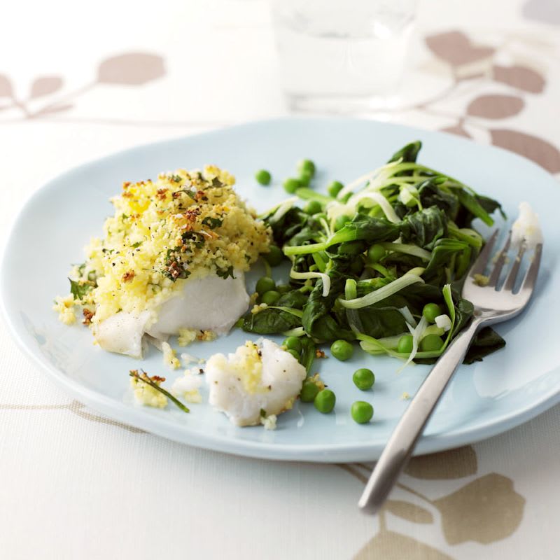 Photo of Cod with Orange and Parsley Couscous Crust by WW
