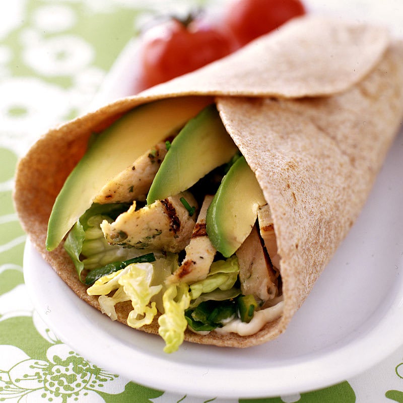Photo of Chicken and chile wraps by WW