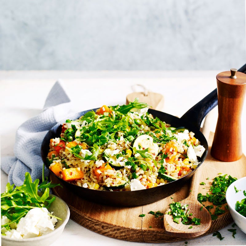 Photo of Vegetable, quinoa and brown rice paella by WW