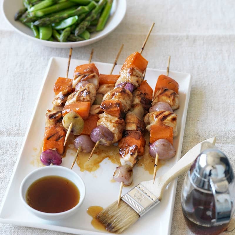 Photo of Maple chicken and sweet potato skewers by WW