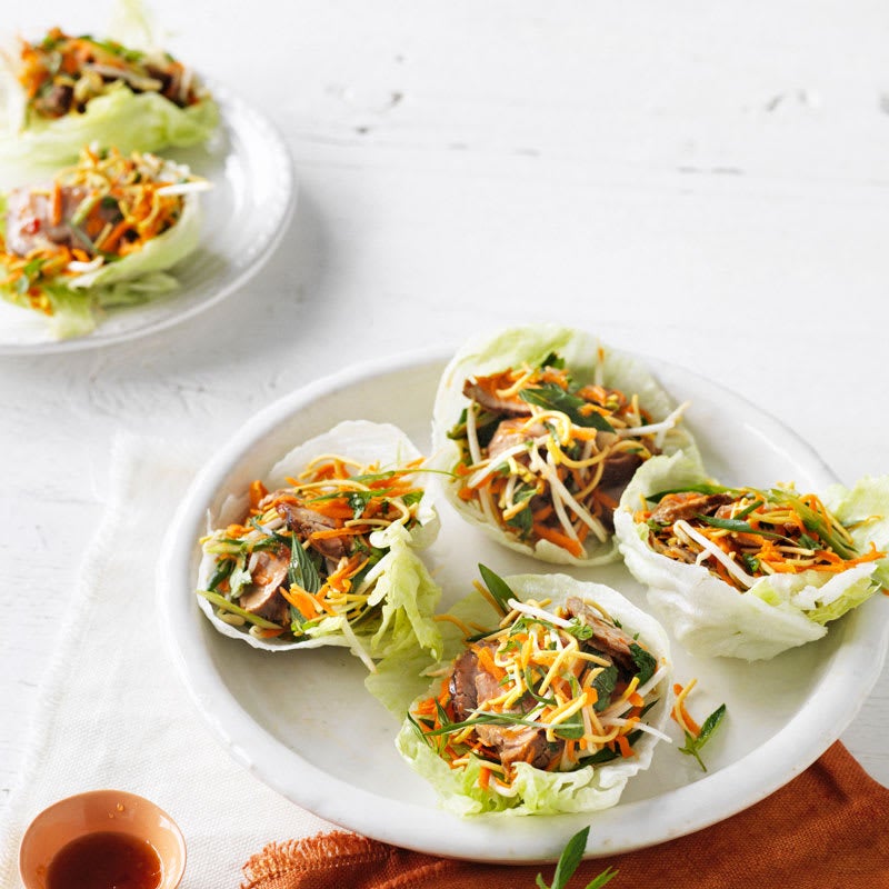 Photo of Pork and noodle lettuce cups by WW
