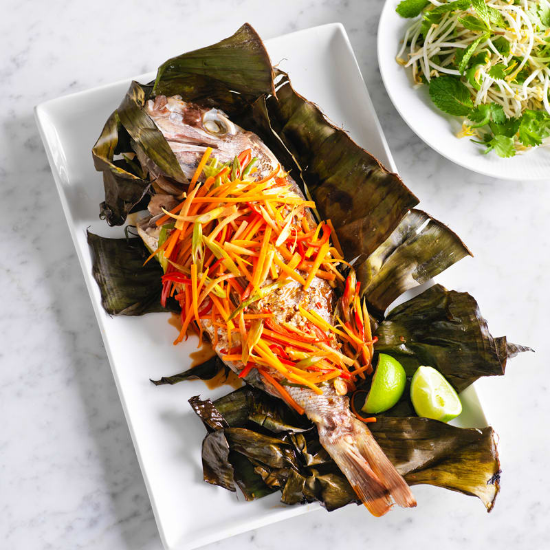 Photo of Barbequed fish with Thai-style sauce by WW
