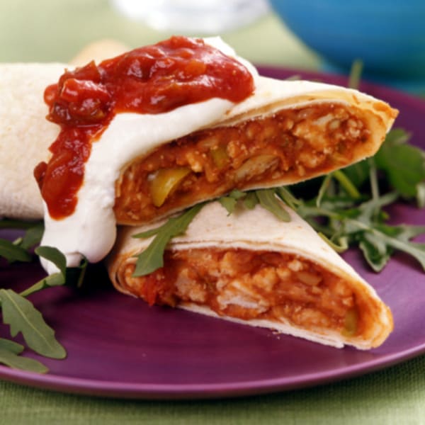 Photo of Baked Turkey and Jack Cheese Chimichangas by WW