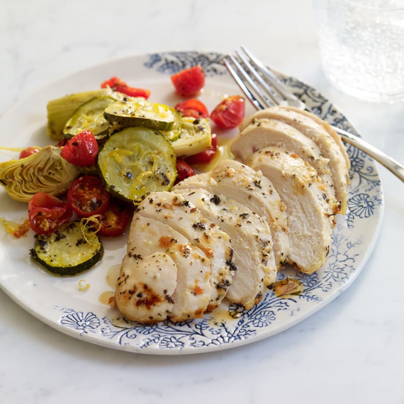 Photo of Roasted Greek-Style Chicken and Vegetables by WW