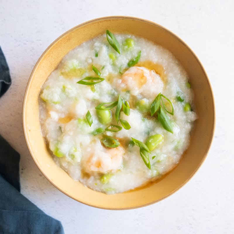 Photo of Creamy rice and shrimp stew by WW