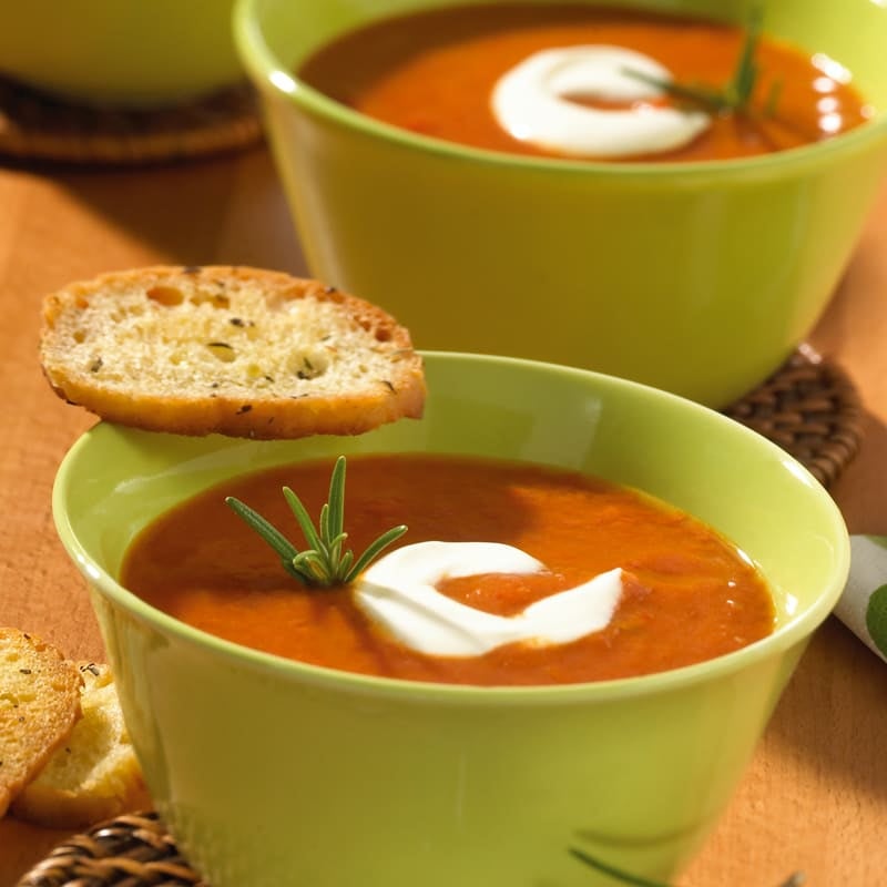Foto Tomaten-Paprika-Cremesuppe von WW