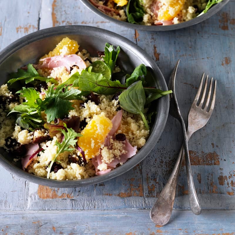 Photo of Ham and orange couscous salad by WW