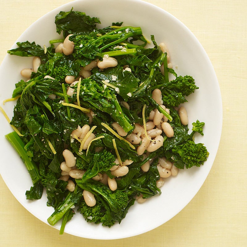 Photo of Broccoli rabe with cannellini beans by WW