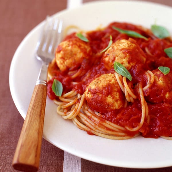 Photo of Spaghetti with Turkey Meatballs by WW